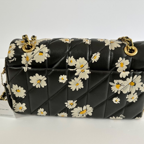 Coach - Tabby Shoulder Bag 26 With Quilting And Floral Print - Picture 7 of 14